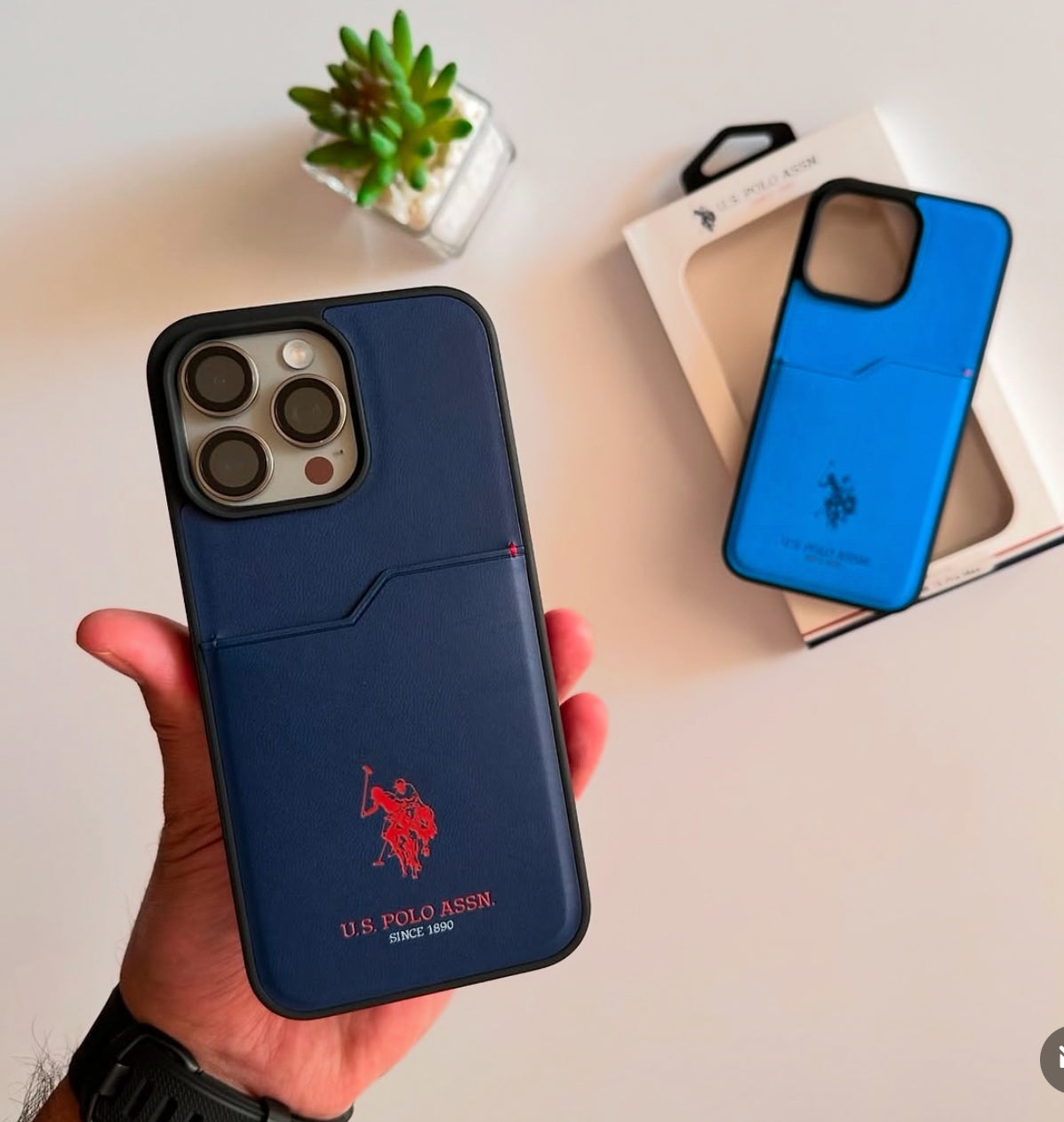 Premium Dual Leather Phone Case